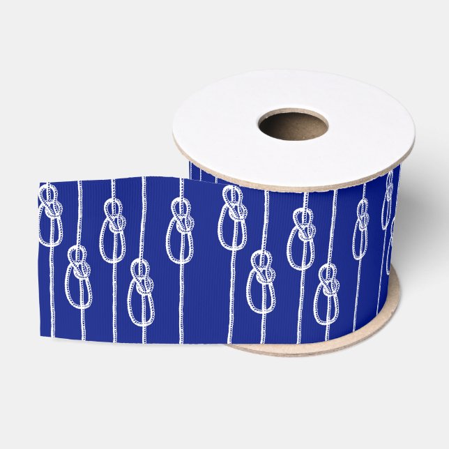 Nautical Ropes Grosgrain Ribbon (Spool)