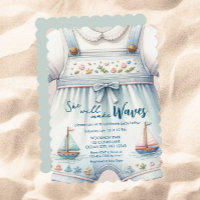 Nautical Sail Boat Baby Shower