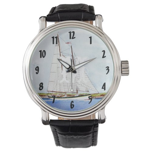 Nautical Sail Boat Sea Ocean Pirate Yacht Watch