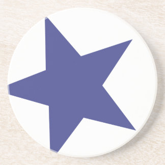 Nautical Sail Coaster - Navy Star
