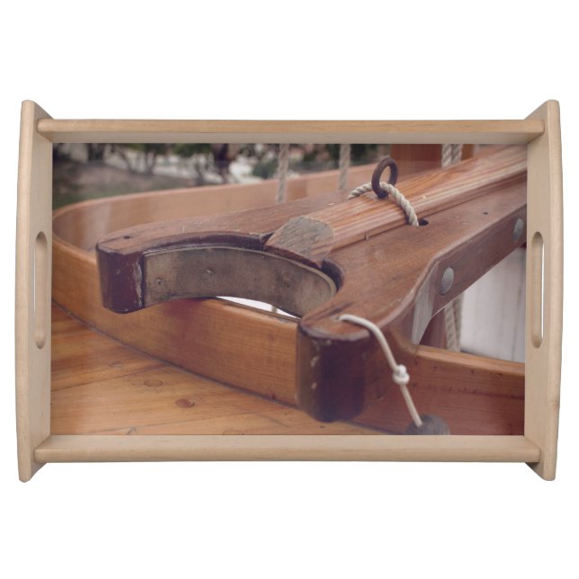 Nautical Sailboat Theme Serving Tray (Front)