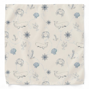 Nautical Sea Bandana