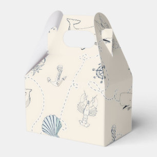 Nautical Sea Favor Boxes