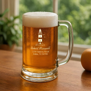 Nautical Sea Lighthouse Address Stein