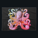 Nautical sea  Octopus decor kitchen towel pink<br><div class="desc">Style, Individualize & Personalize almost anything that comes mind. Customize your whole world With A Wide Variety of Unique Zazzle Products to Choose from. Find Or Create those one-of-a-kind gifts you just cant find anywhere else. Specializing in Unique Customizable Apparel & Unique Home Decor and much more. Inspired by the...</div>