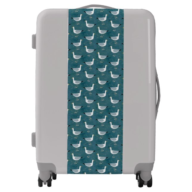 Nautical Seagull Luggage (Front)