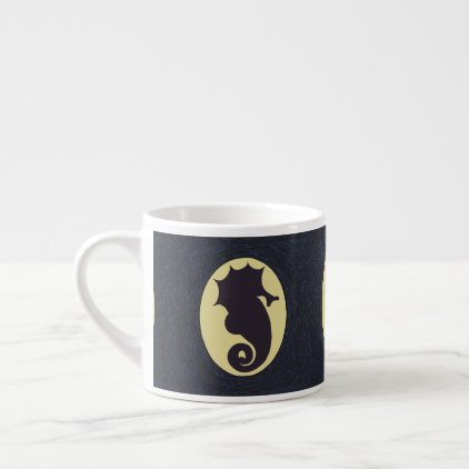 Nautical Seahorse Espresso Cup