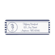 Nautical Seahorse | Personalized