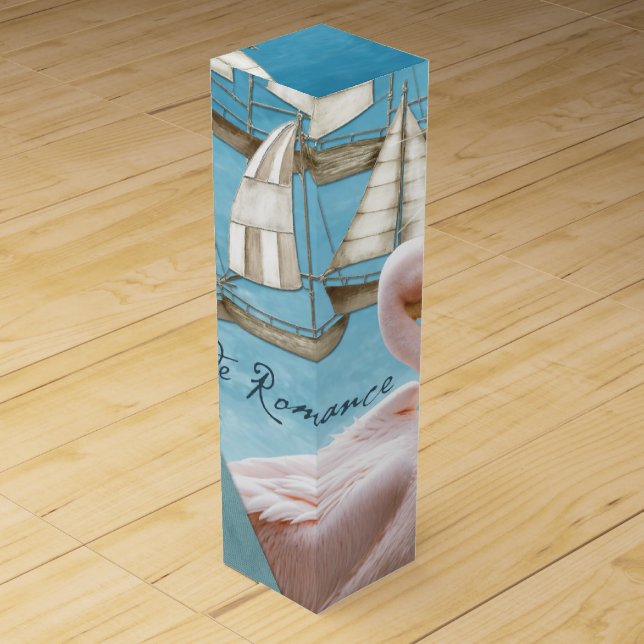 Nautical Series Design 10 Wine Box (Front)