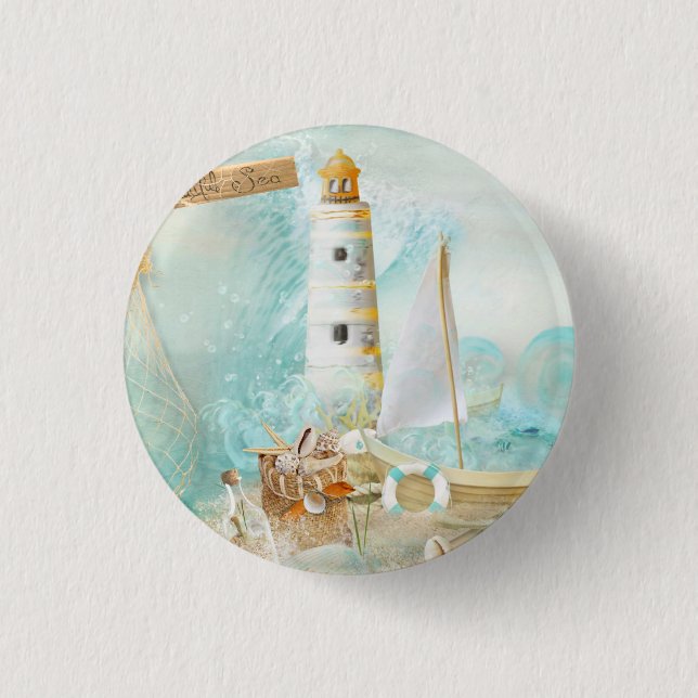 Nautical Series Design 11 Button (Front)