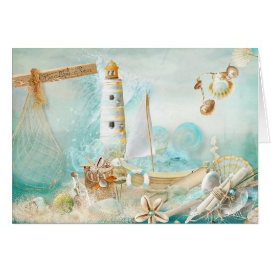 Nautical Series Design 11 Cards (Front Horizontal)