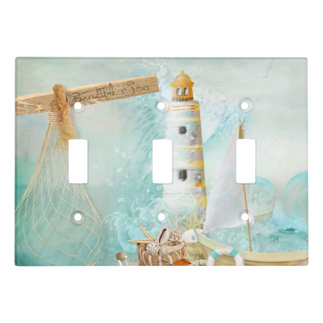 Nautical Series Design 11  Light Switch Cover (Front)