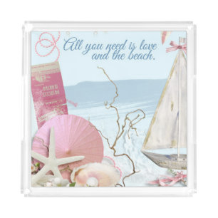 Nautical Series Design 3  Acrylic Tray