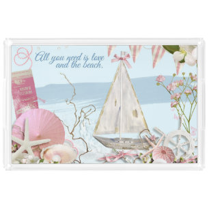 Nautical Series Design 3 Acrylic Tray