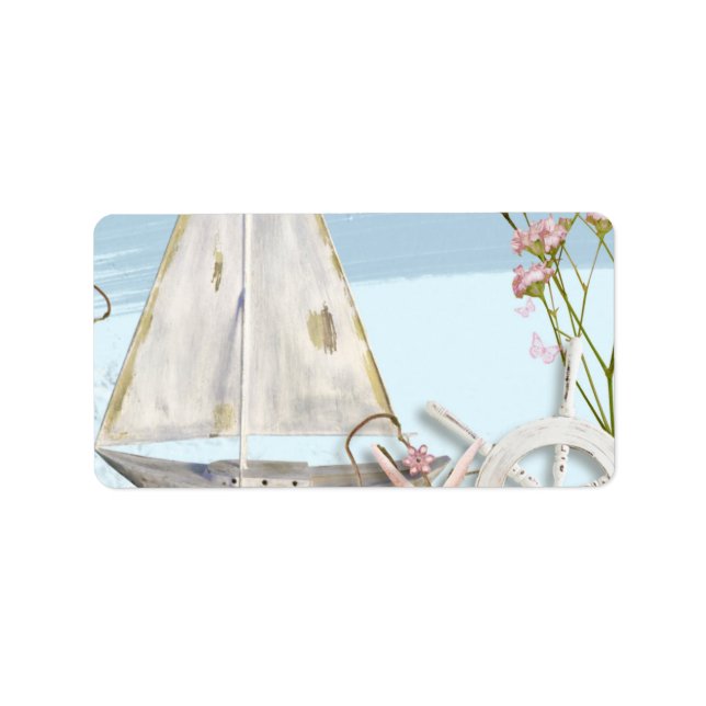 Nautical Series Design 3 Label (Front)