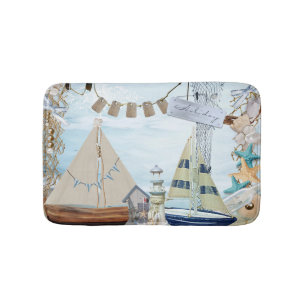 Nautical Series Design 4 Bath Mat