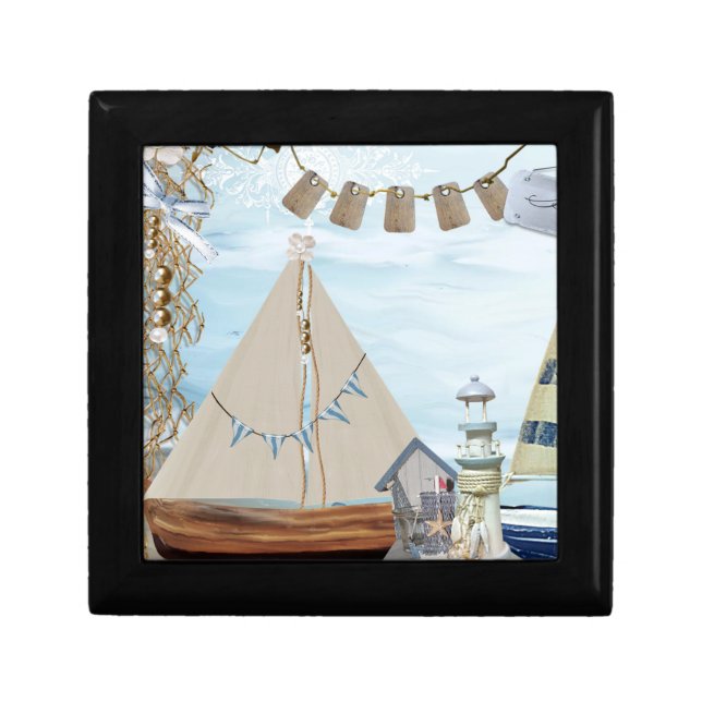 Nautical Series Design 4 Gift Box (Front)