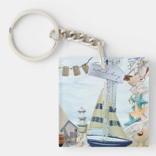 Nautical Series Design 4 Keychain