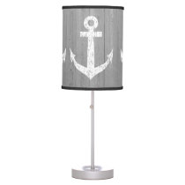Nautical ship anchor print table lamp design Nautical ship anchor print table lamp design