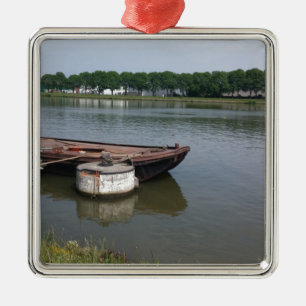 nautical shipping boat buoy, ship rope quay canal metal ornament