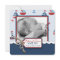 Nautical Ships Ahoy! Birth Announcement SQ