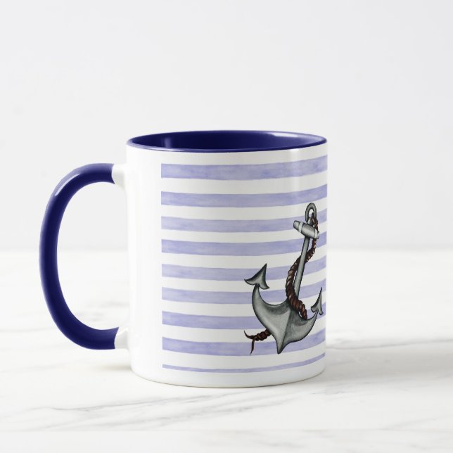 Nautical Ship's Anchor Mug (Left)