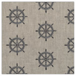 Nautical Ships Wheel | Vintage Fabric