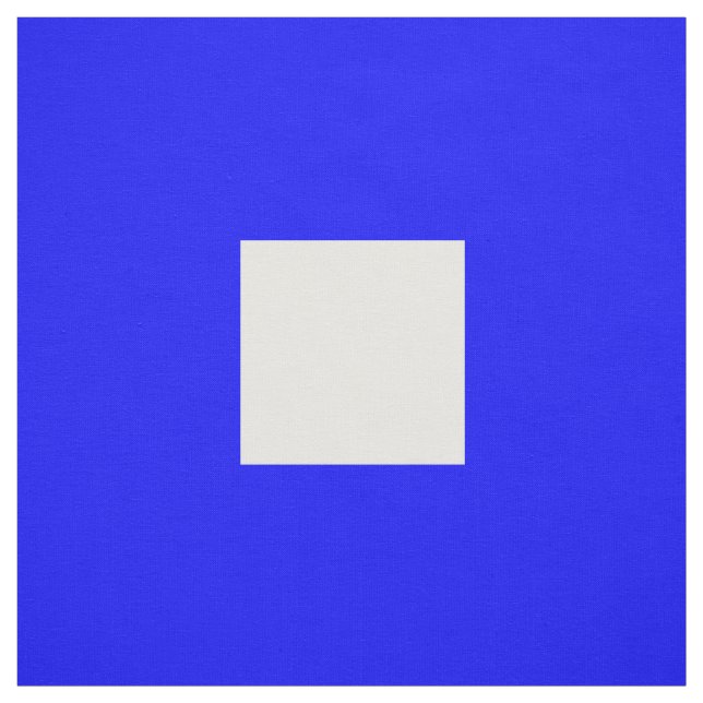 Nautical Sign Code Flags Letter P "Papa" Fabric (Swatch)