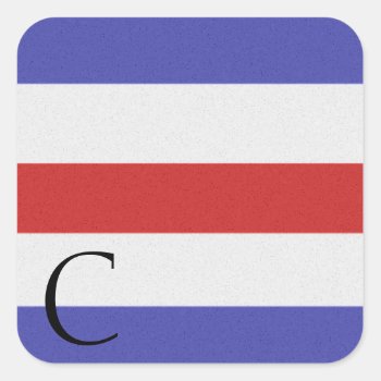 Nautical Signal Flag Alphabet Sticker C by debinSC at Zazzle