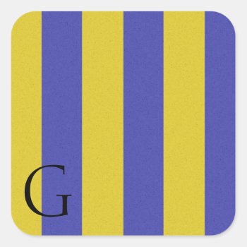 Nautical Signal Flag Alphabet Sticker G by debinSC at Zazzle