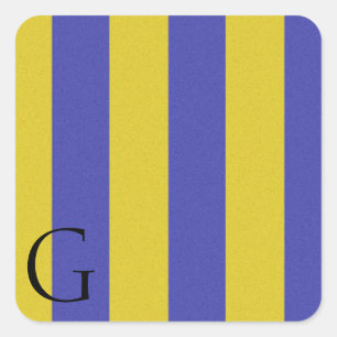 Nautical Signal Flag Alphabet Sticker G
