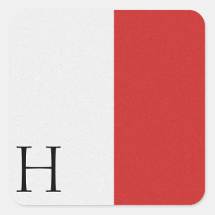Nautical Signal Flag Alphabet Sticker H