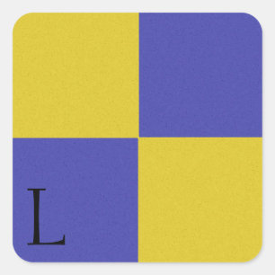 Nautical Signal Flag Alphabet Sticker L