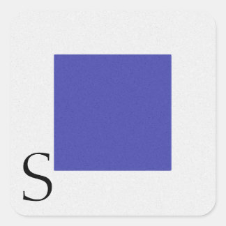 Nautical Signal Flag Alphabet Sticker S