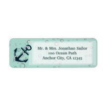 Nautical Sinking Anchor Personalized