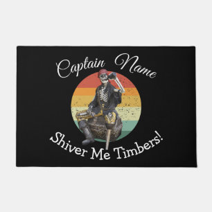 nautical Skeleton  Doormat