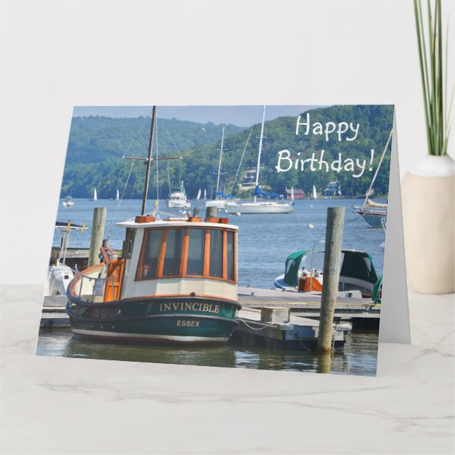 Nautical Special Birthday Card (Front)