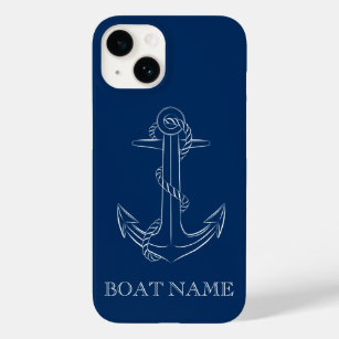 iPhone 13 Wallet Phone Case Nautical Knots