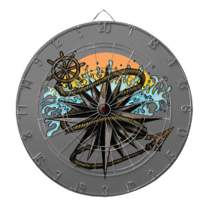 Nautical Splash Dart Board