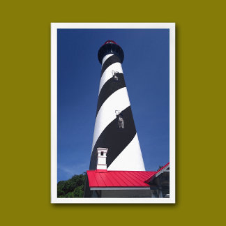 Nautical St. Augustine Lighthouse Framed Art