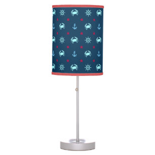 Nautical Star Pattern Table Lamp
