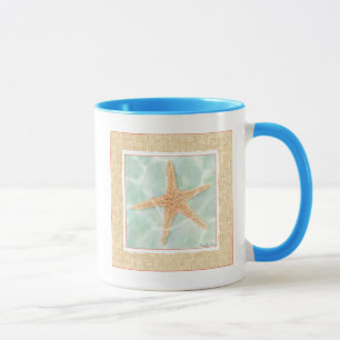 Nautical Starfish in Water Mug