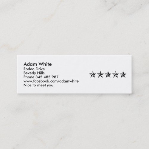 Nautical Stars Business Card
