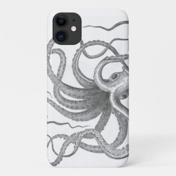 Nautical Steampunk Octopus Vintage Kraken Sea Case by iBella at Zazzle