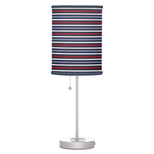 Nautical Stripe Table Lamp