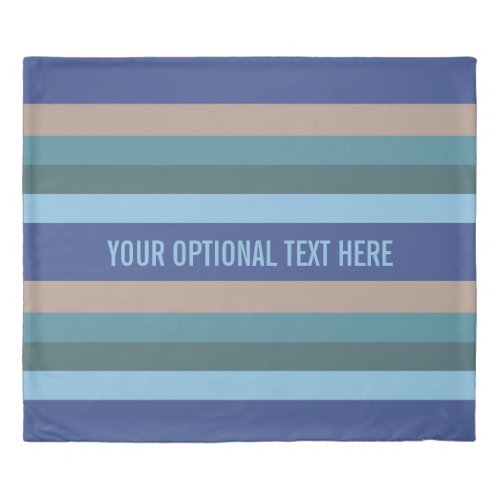 Nautical Stripes custom duvet covers