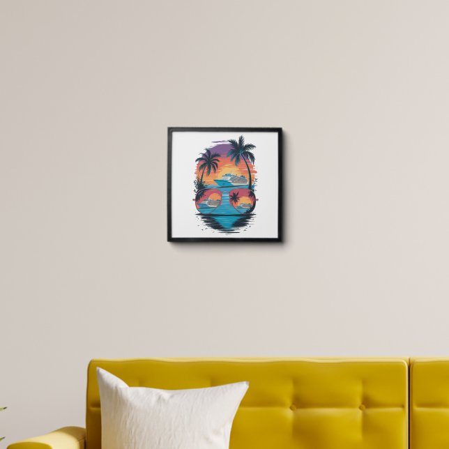 Nautical Style Photo Tile (Living Room)