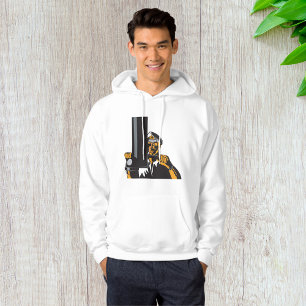 Nautical Submarine Captain Using Periscope  Hoodie