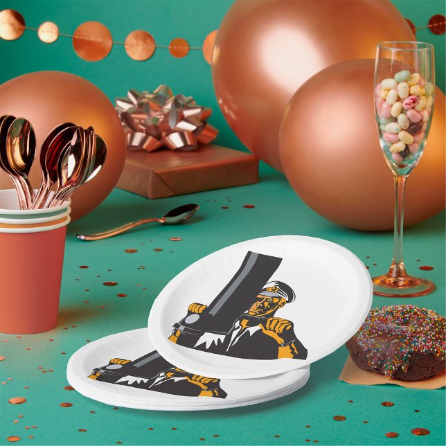 Nautical Submarine Captain Using Periscope  Paper Plates (Creator Uploaded)