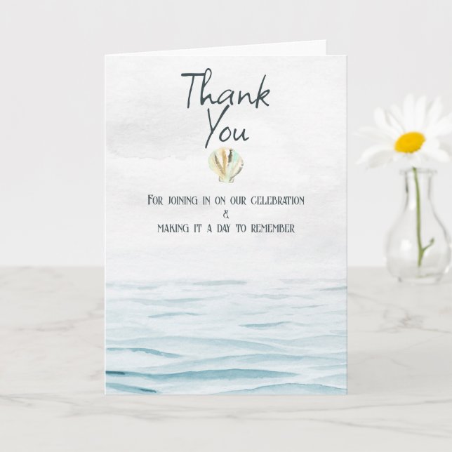 Nautical Thank You Cards (Small Plant)
